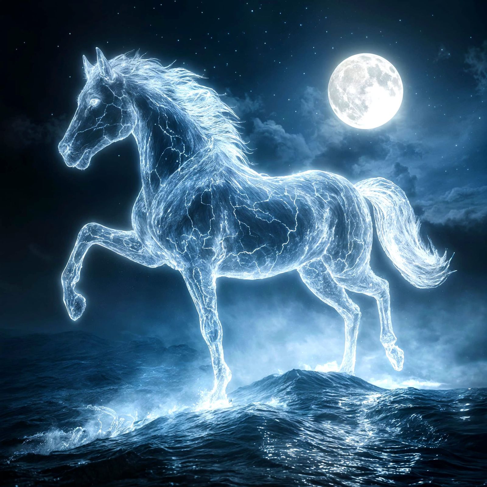 Ocean Stallion  by @Sherkhal