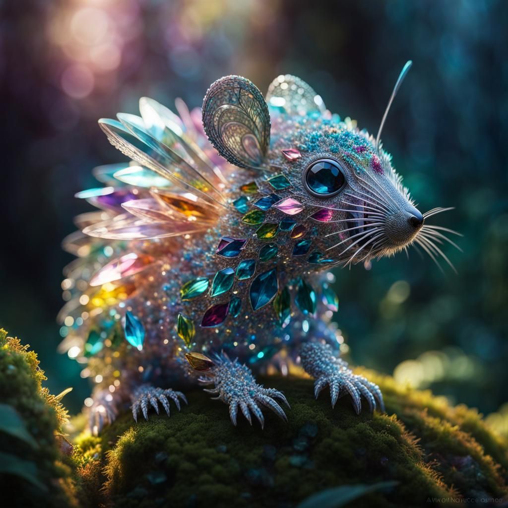 Crystals creature   by @Mr Doodle