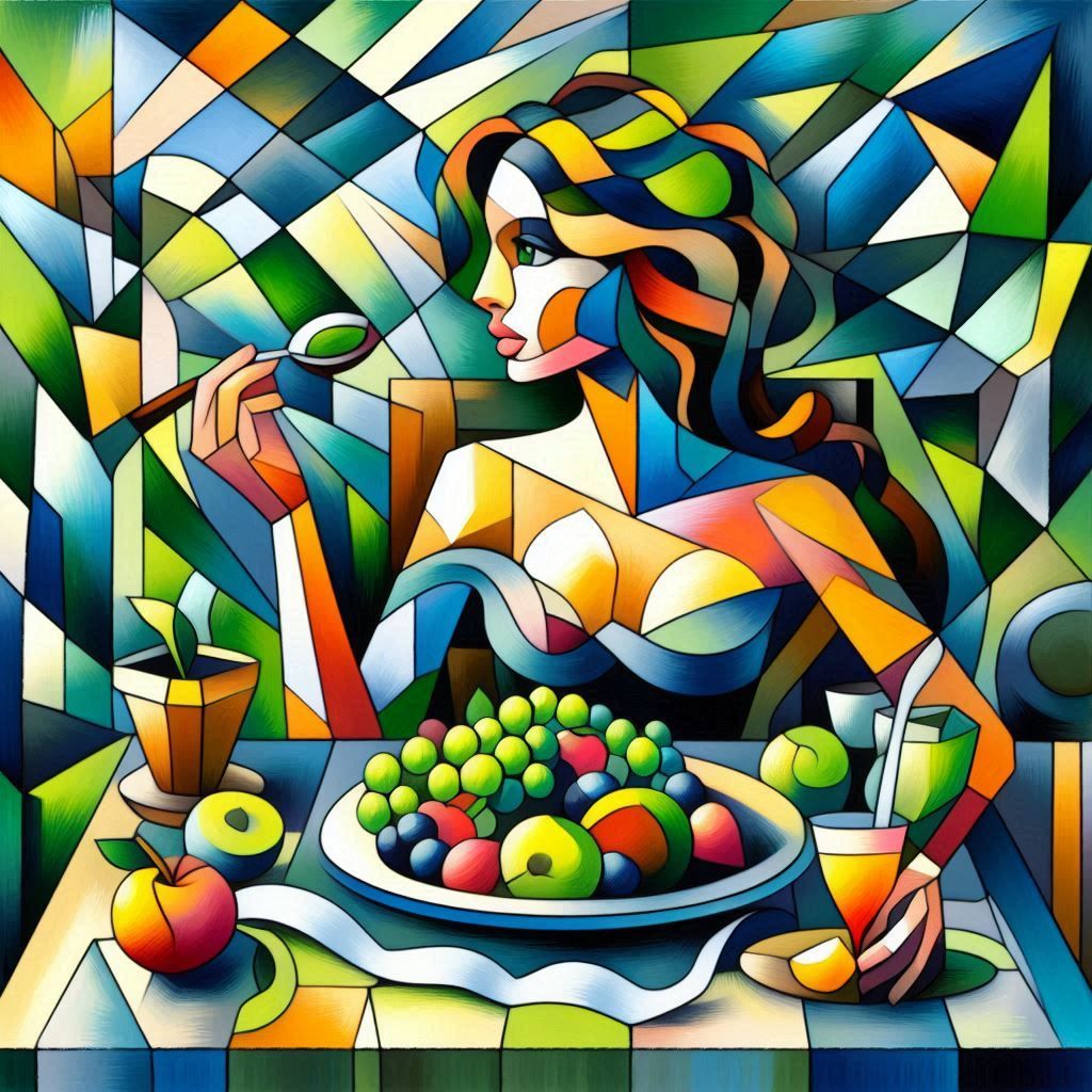 Fruity afternoon snack