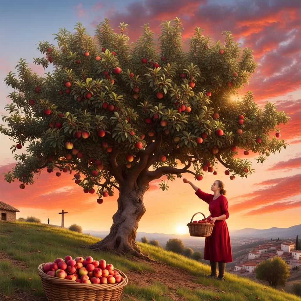tuscany apple harvest  by @N NoName