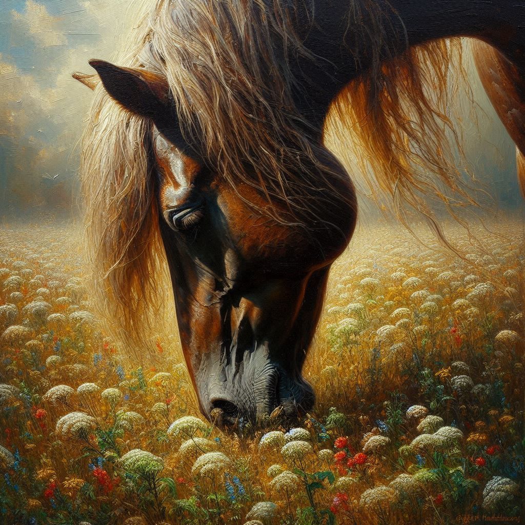 Grazing in the north forty