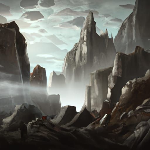 Rocky landscape