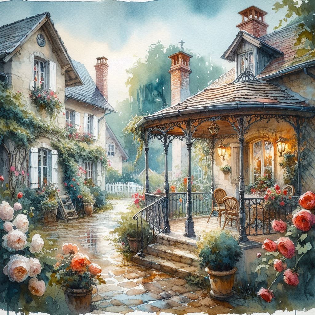 French Courtyard