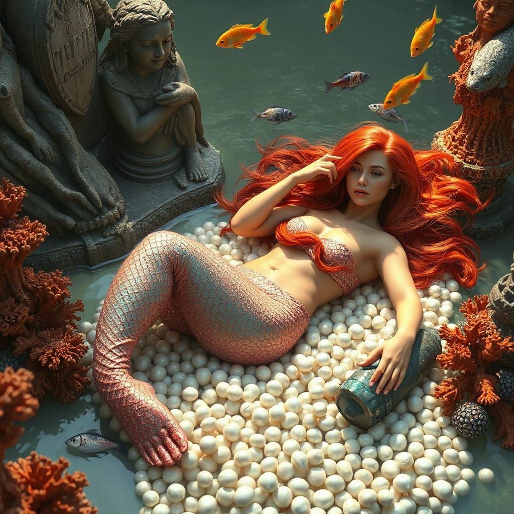 whats with the mermaid FOOT???  by @Wotetar