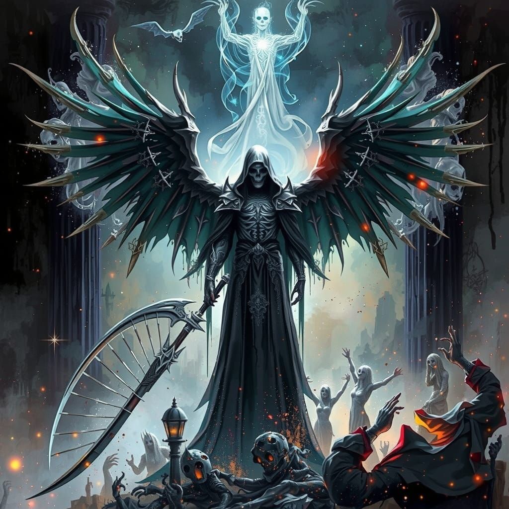 The angel of death  by @MacMikkola