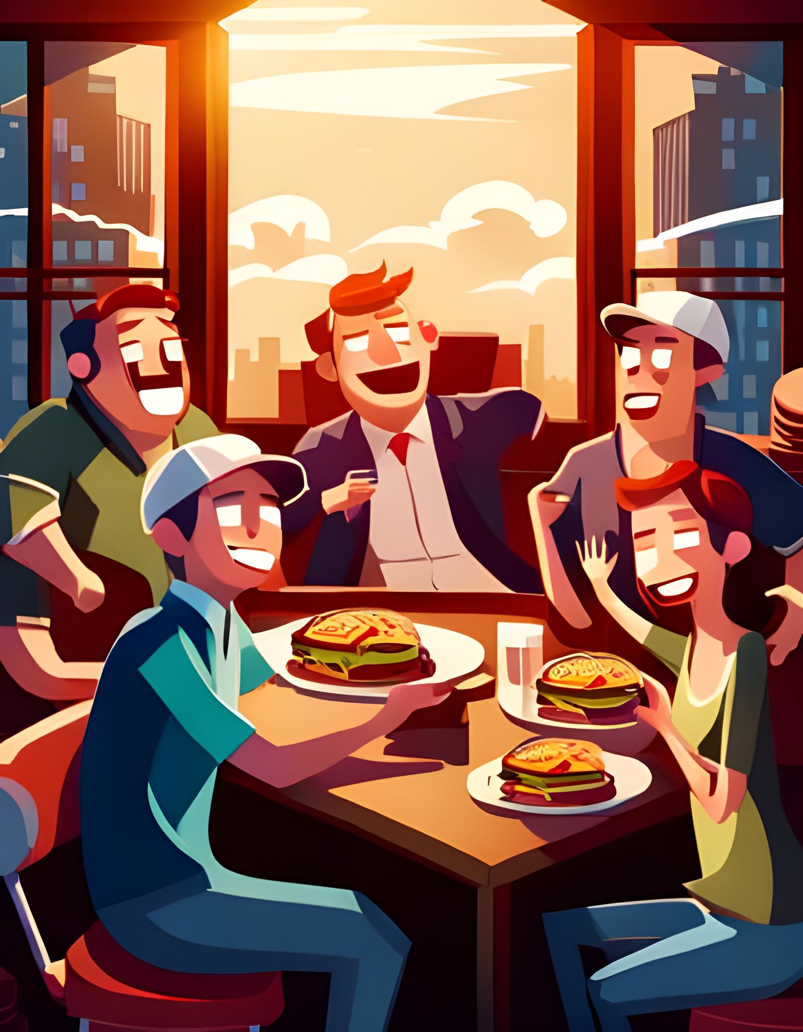 Doughboys (The Podcast), Mitch and WIger, Emma, The Dropking (Robert Persinger), all laughing together and being very fr...