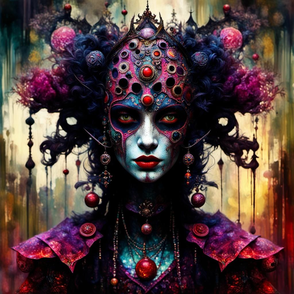 Carnival Goddess! Inspired from @TheFireElemental and his great characters!  by @Nikko P