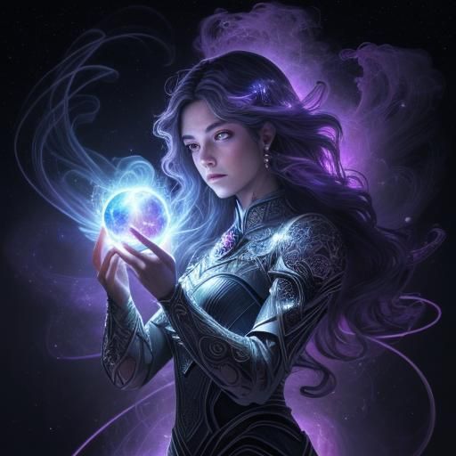 Magic woman II - AI Generated Artwork - NightCafe Creator