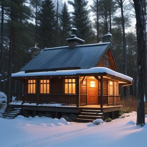 Cottage in the forest