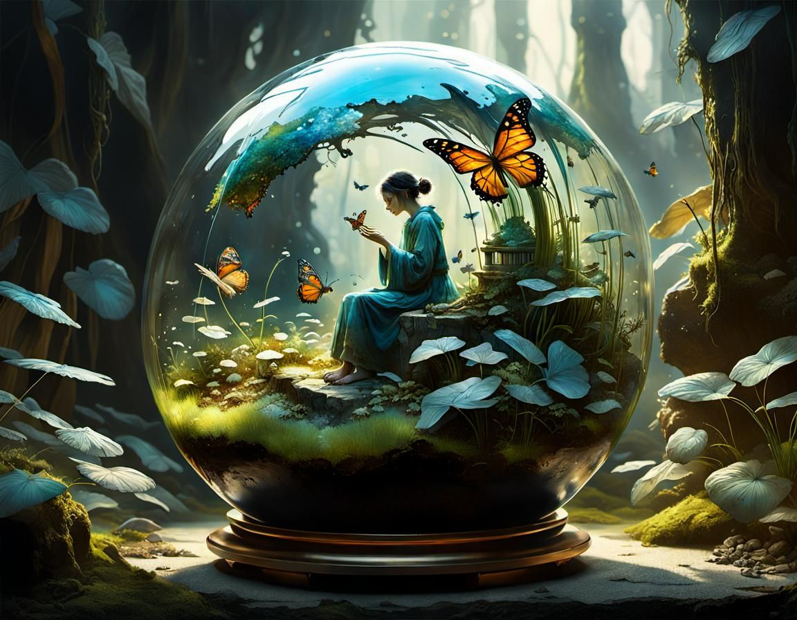 Glass Orb  by @Pepa the Coach