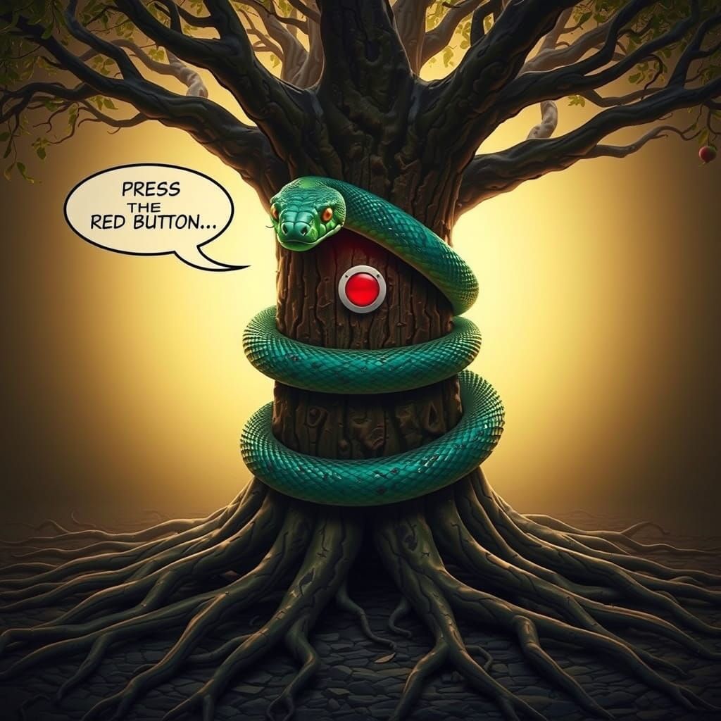 Press the Red Button  by @lionel