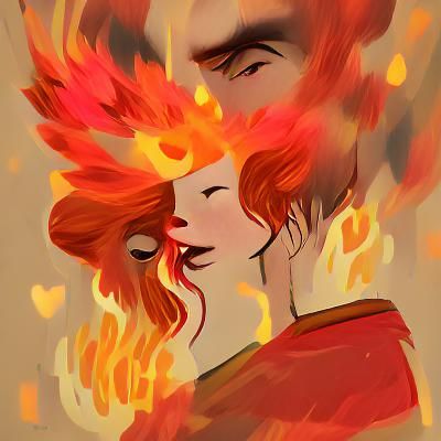 Falling in love with a fire-headed person, and fiery houses