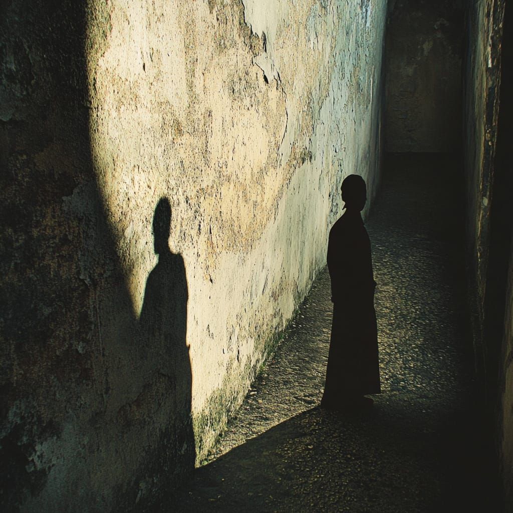 Walking through my shadow