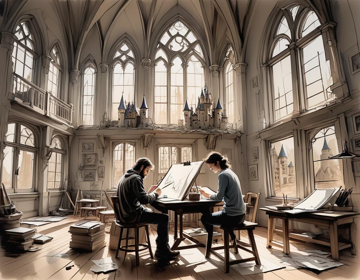 French architect's office