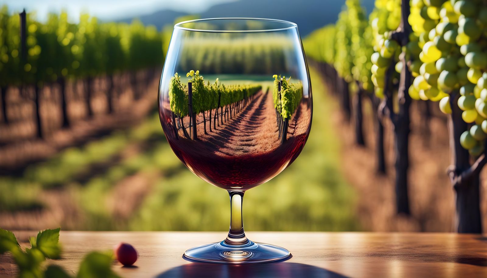 A Glass of Vines  by @TinyGrownMan