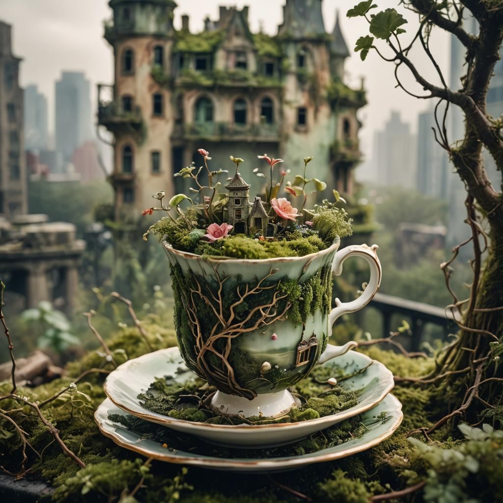 Teacup Scenery 2