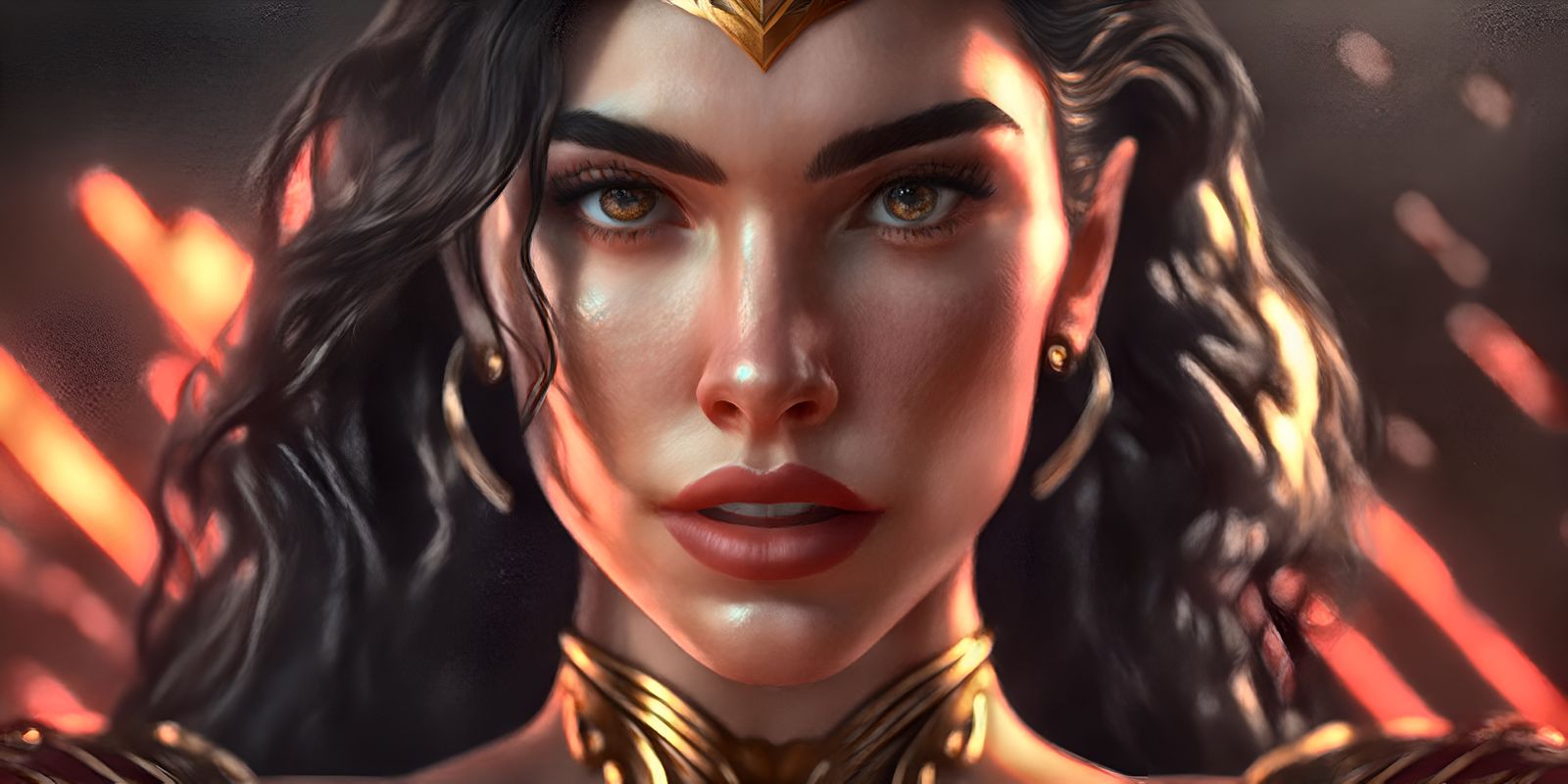 Dua Lipa as Wonder Woman - AI Generated Artwork - NightCafe Creator