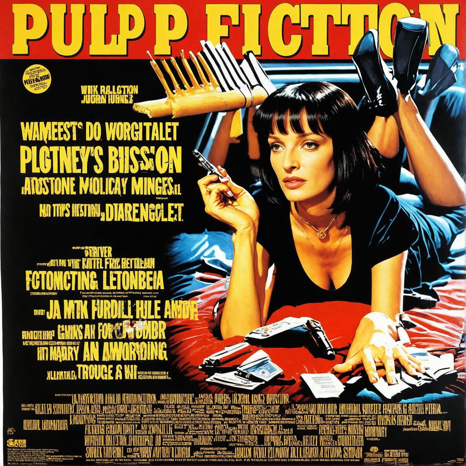 Pulp Fiction (Creative upscale Version)