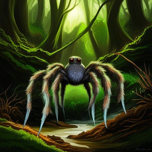 creepy forest