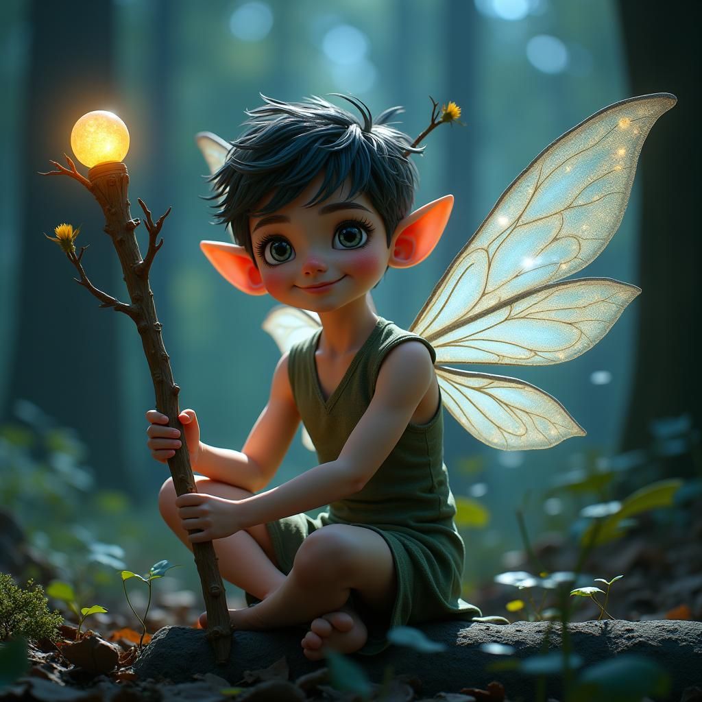 Male fairy. 