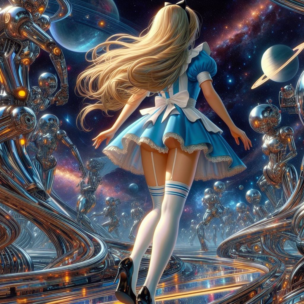 hajime sorayama retro 80s sci-fi futurism cyberpunk space ro...