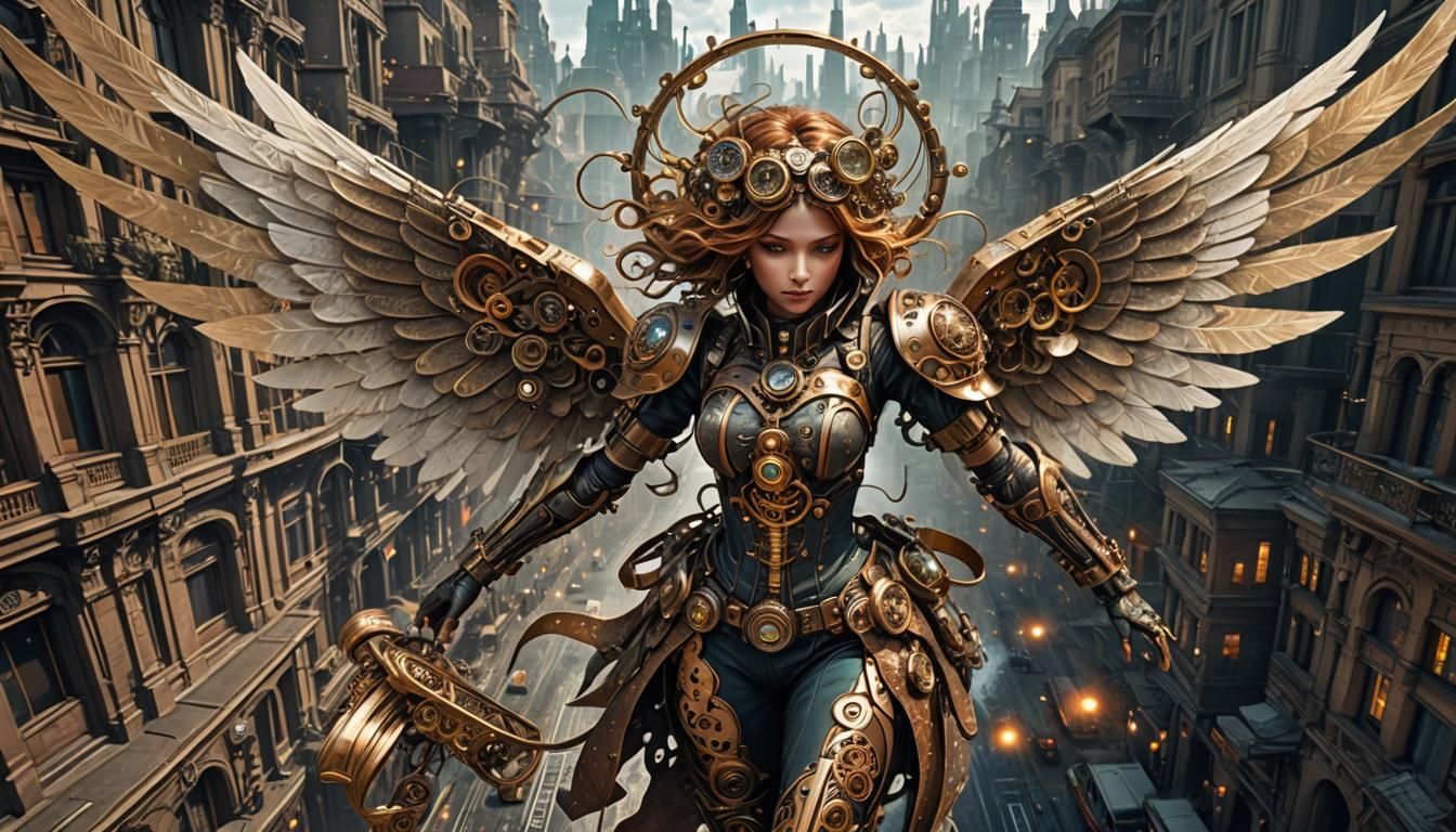 Steampunk Angel