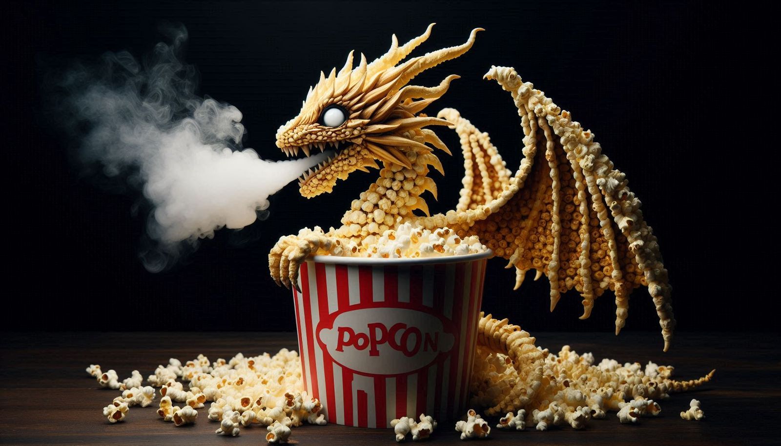 Butter Popcorn Dragon