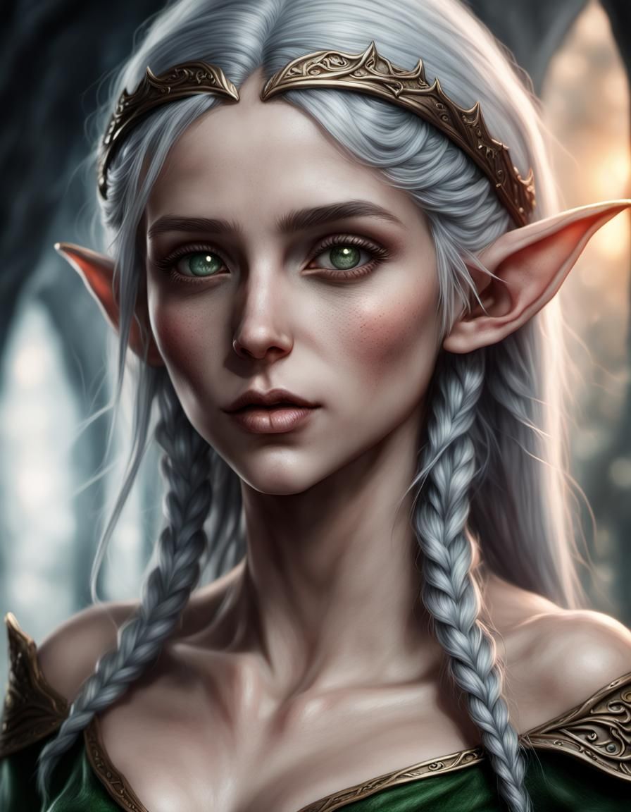 Elven Queen - AI Generated Artwork - NightCafe Creator