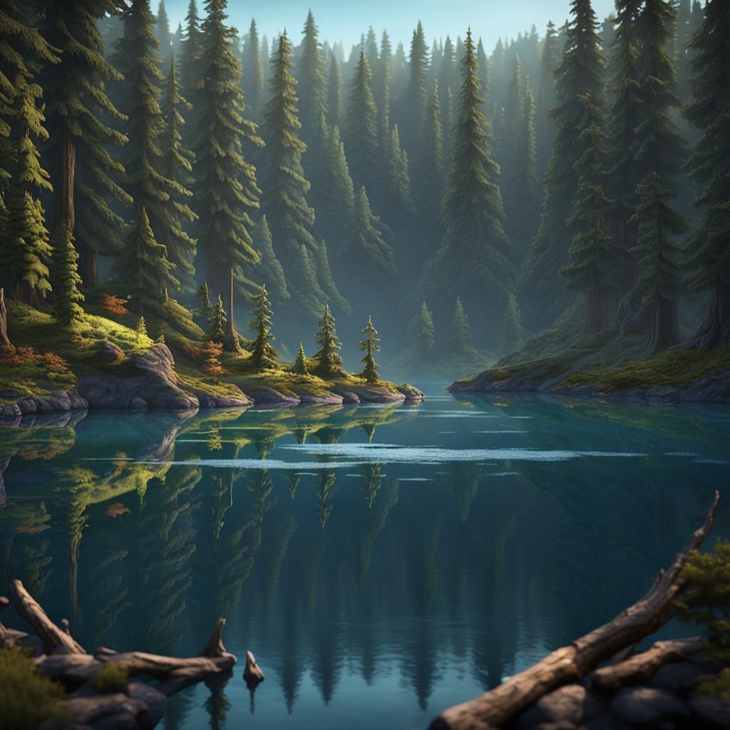 A Pacific Northwest Lake