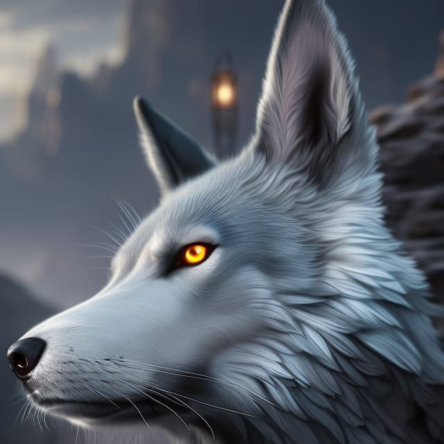 Wolf🐺 - AI Generated Artwork - NightCafe Creator