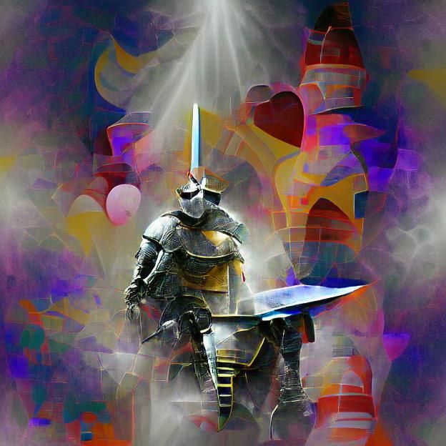 Knight Of Obligation Digital Art   AI Generated Artwork   NightCafe Creator