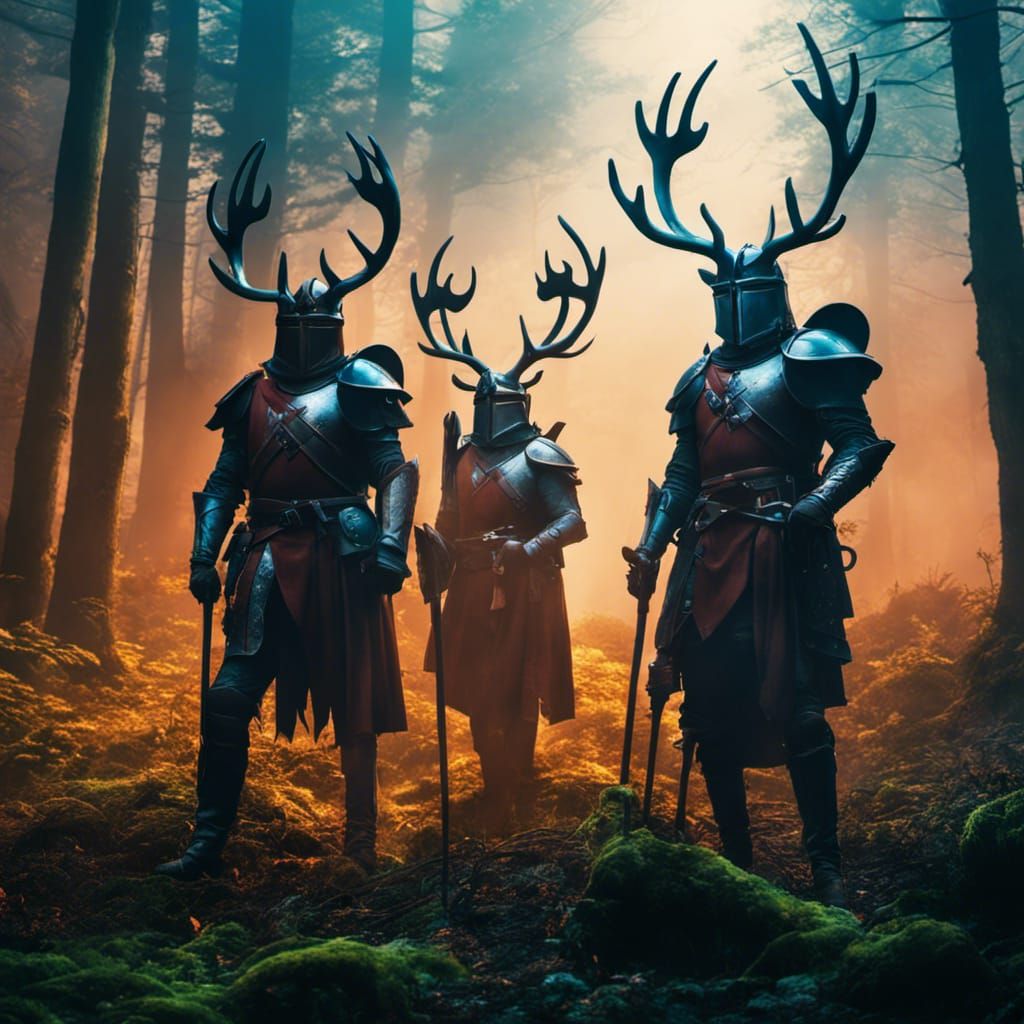 Knights of Ni..."Bring us a shrubbery"  by @FM Irving