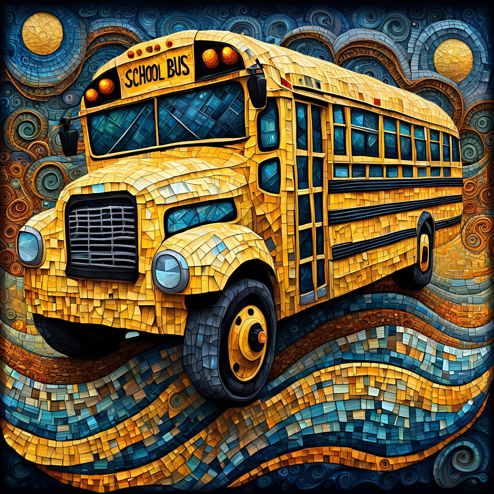 The Wheels of the Bus ....  by @MoonWolf