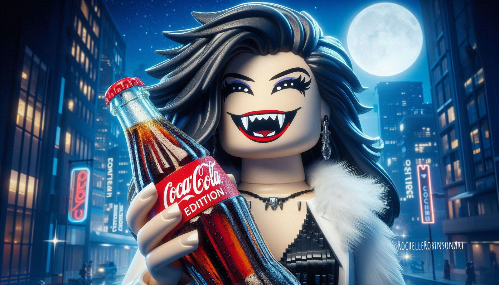 Limited Edition Vamp O - Lego Art