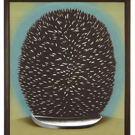 A stupid hedgehog walks around in a helmet, he has brass knu...