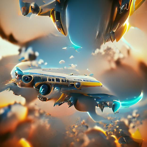 big jet plane