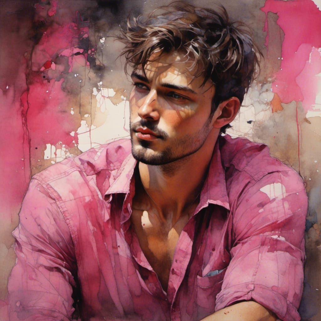 Male Portrait   by @D Rivers