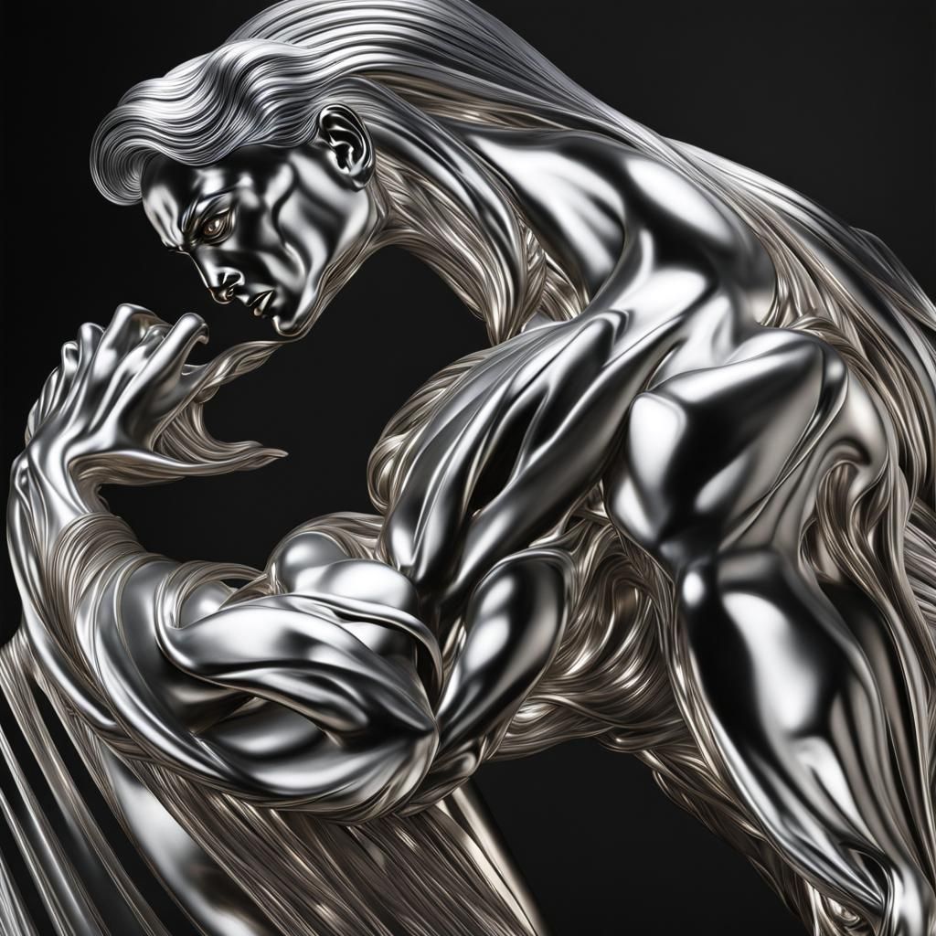 Picasso metal sculpture