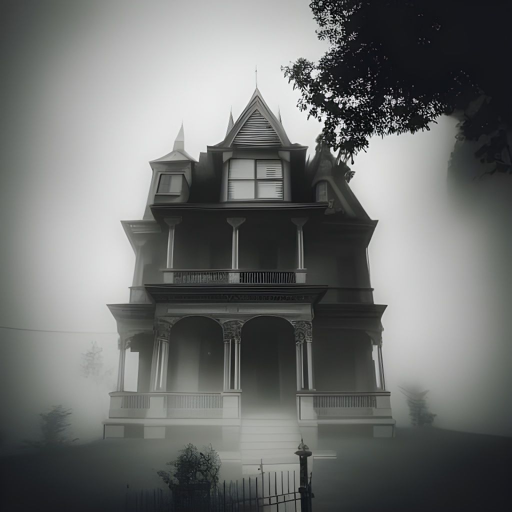 House by the Cemetery - AI Generated Artwork - NightCafe Creator