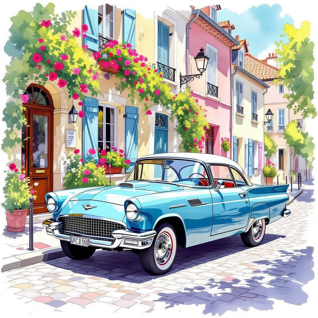 Old car  by @undefined