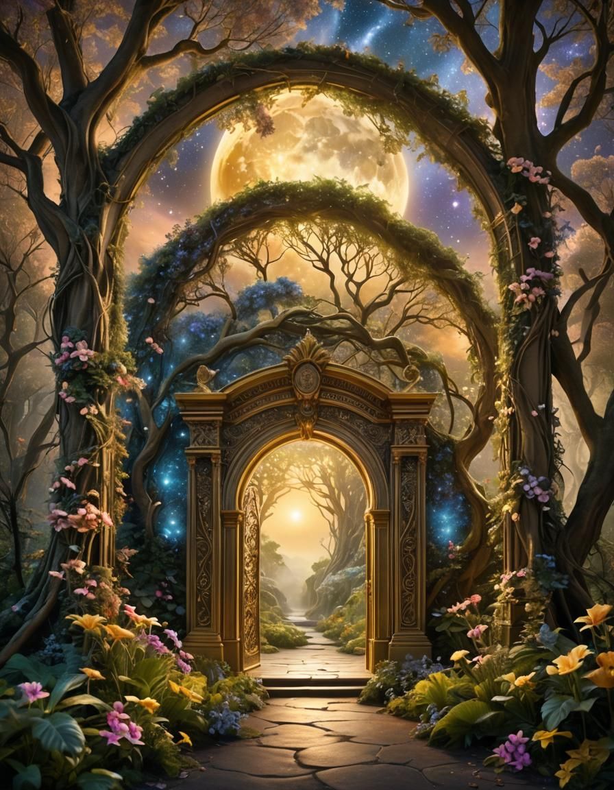Golden Gateway  by @SmartArtz