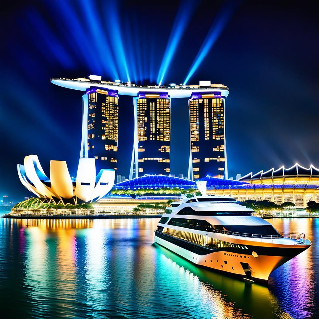 Singapore skyline 