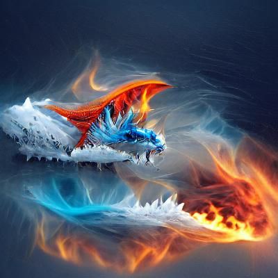 fire and ice dragon
