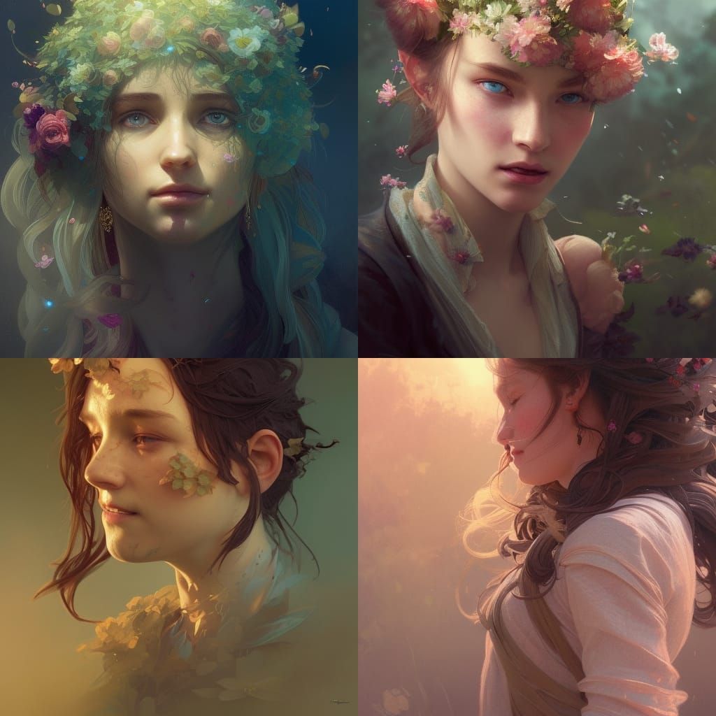Floral Hobbits