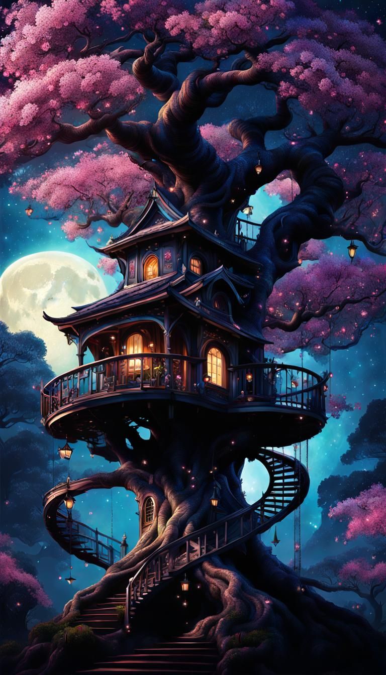 Where the Cherry blossoms live
