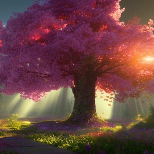 tree - AI Generated Artwork - NightCafe Creator