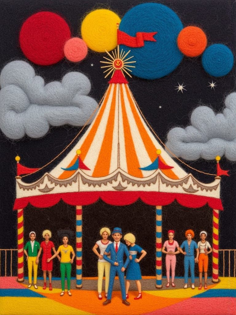 So fun, love the woolly circus! 😍