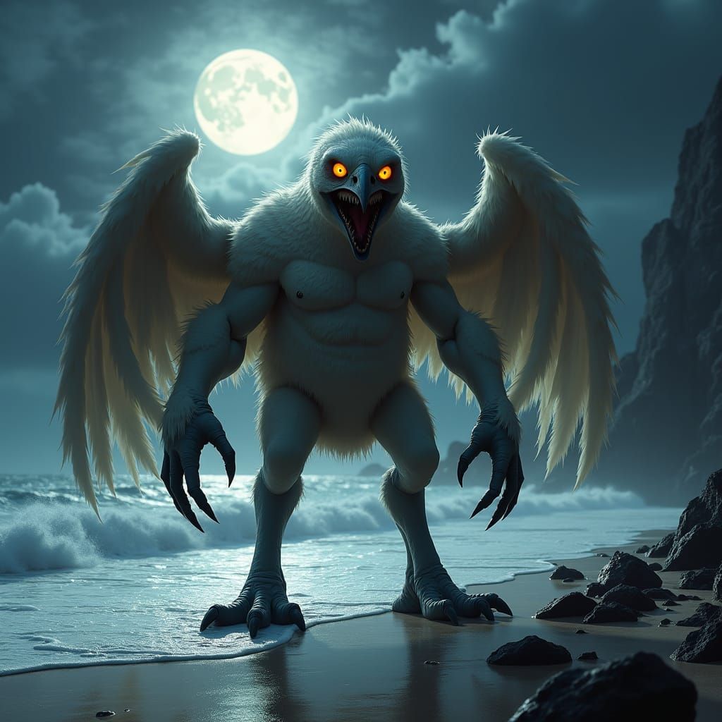 Were-Seagull  by @KriiLunAus