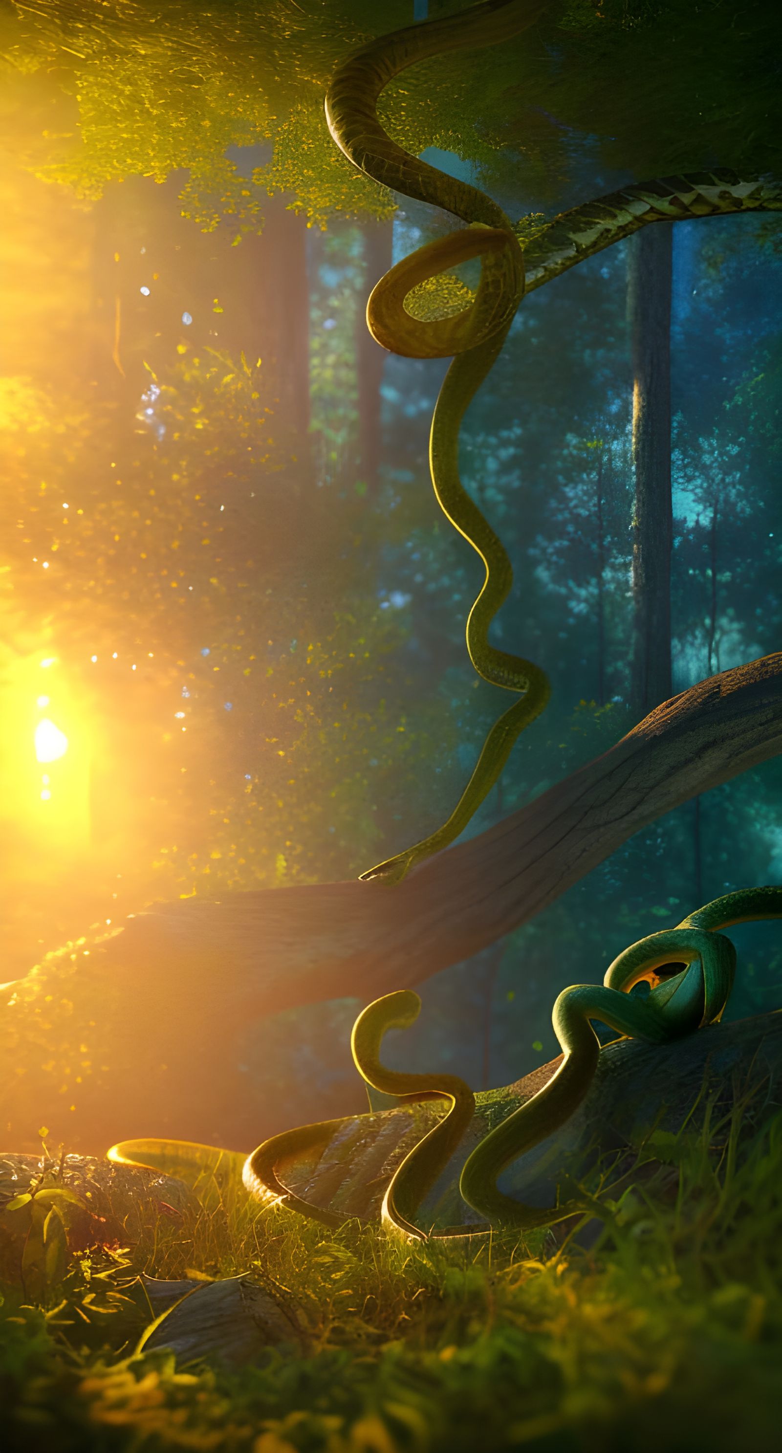 Forest of snake