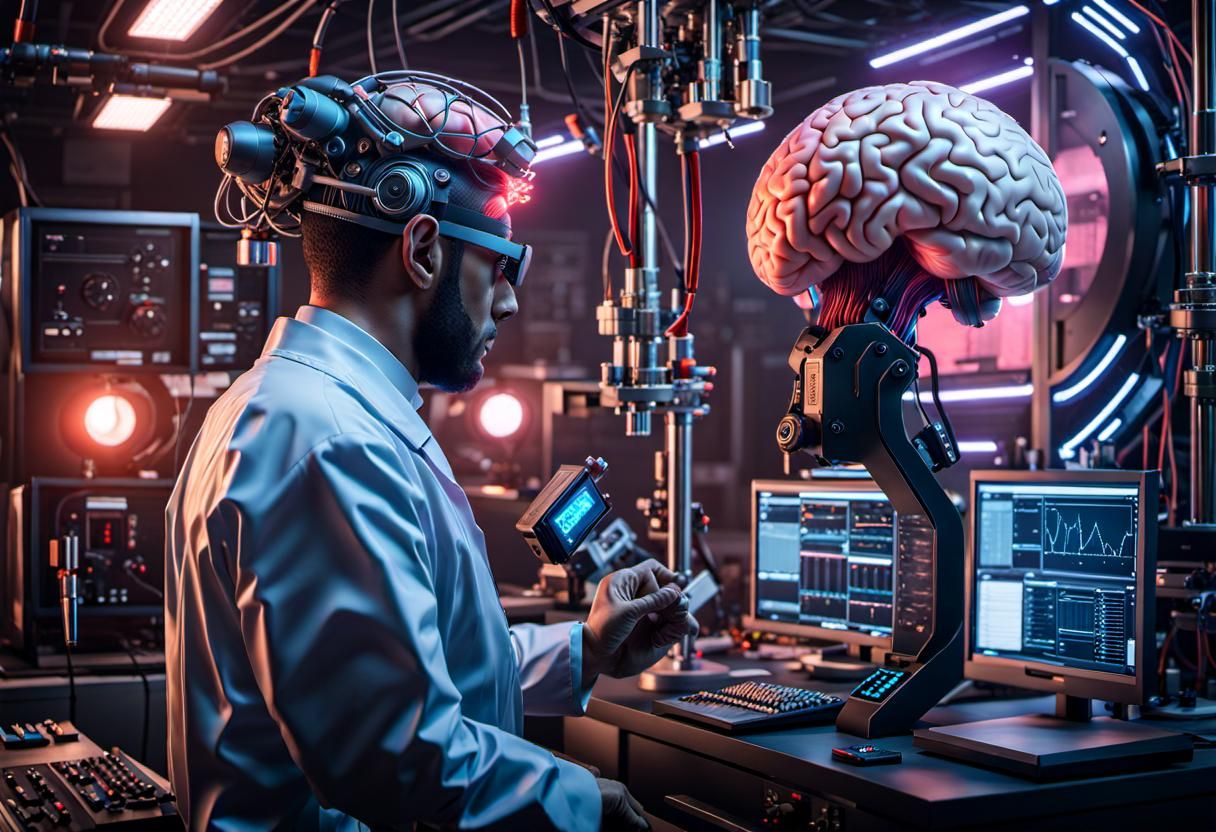 Neuroscientist  by @Manaland